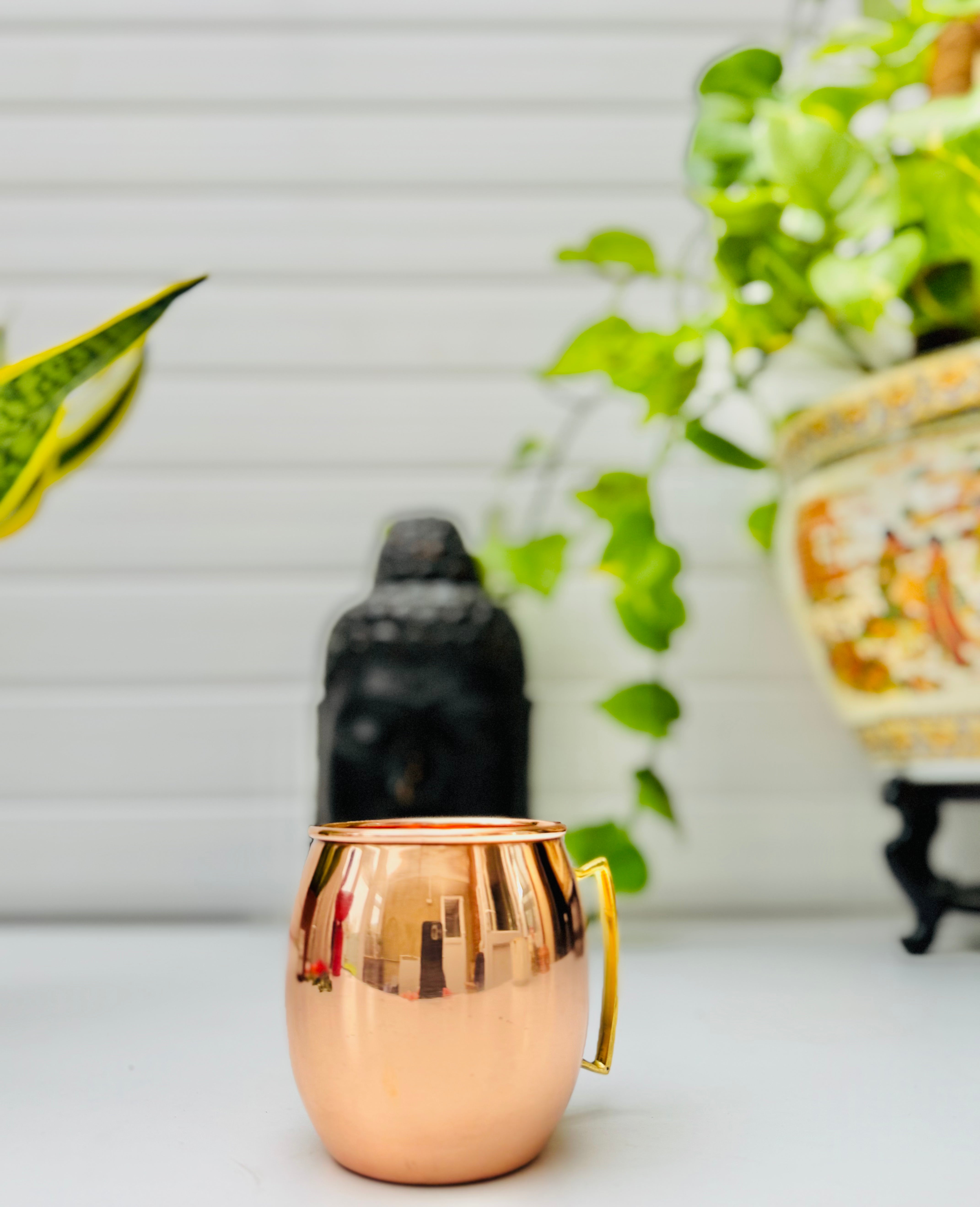 Copper Coffee Mugs Matt - 500 ml