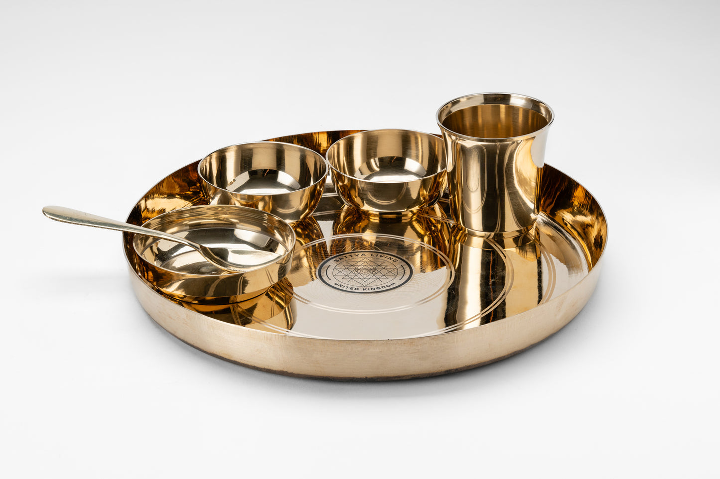 Kansa- Bronze Dinner Set - Plain
