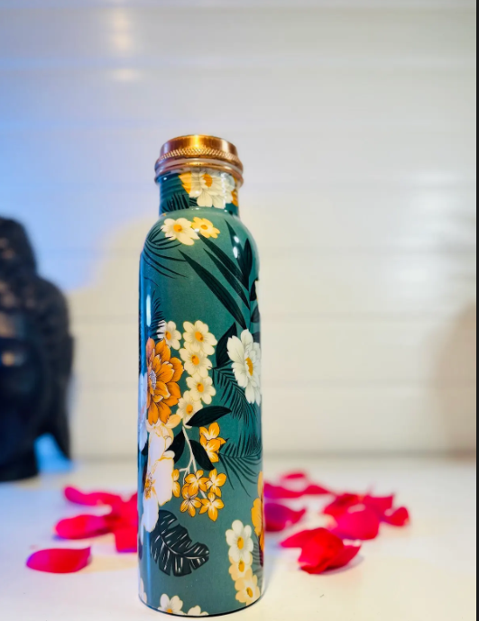 Pure Copper Bottle- Bora Bora- - 1000 ml